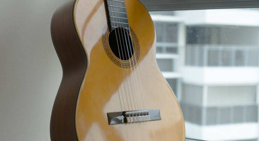 https://prosoundhq.com/wp-content/uploads/2023/03/nylon-strings-on-acoustic-guitar-1-1024x557.jpg